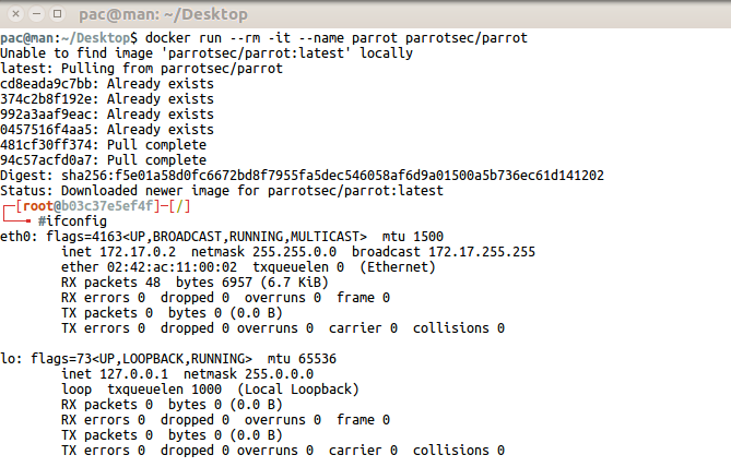 docker pentest 1