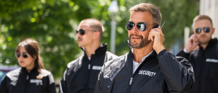 managing security guards